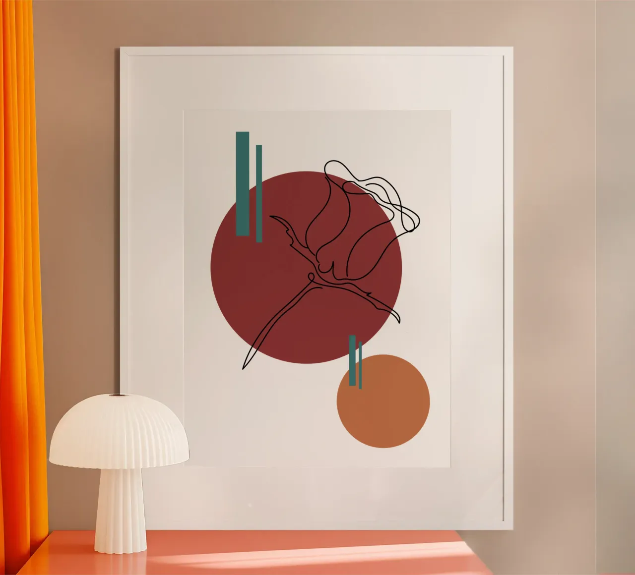 Boho Minimalist Modern Simple carta hahnemühle da YSV MINIMALIST