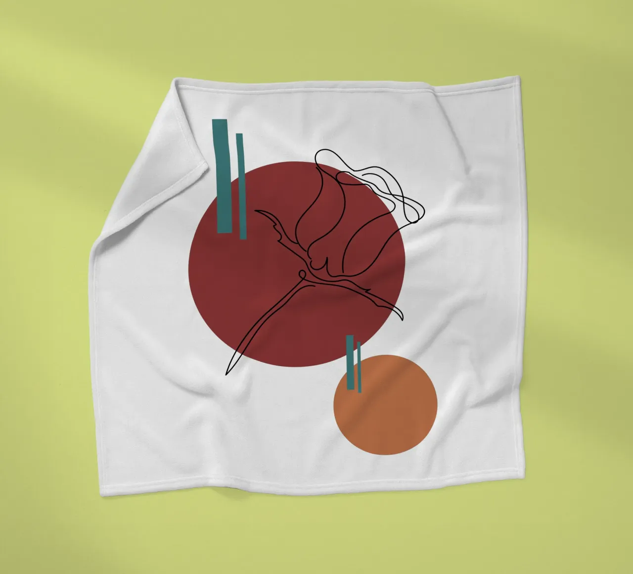 Boho Minimalist Modern Simple coperta in pile da YSV MINIMALIST