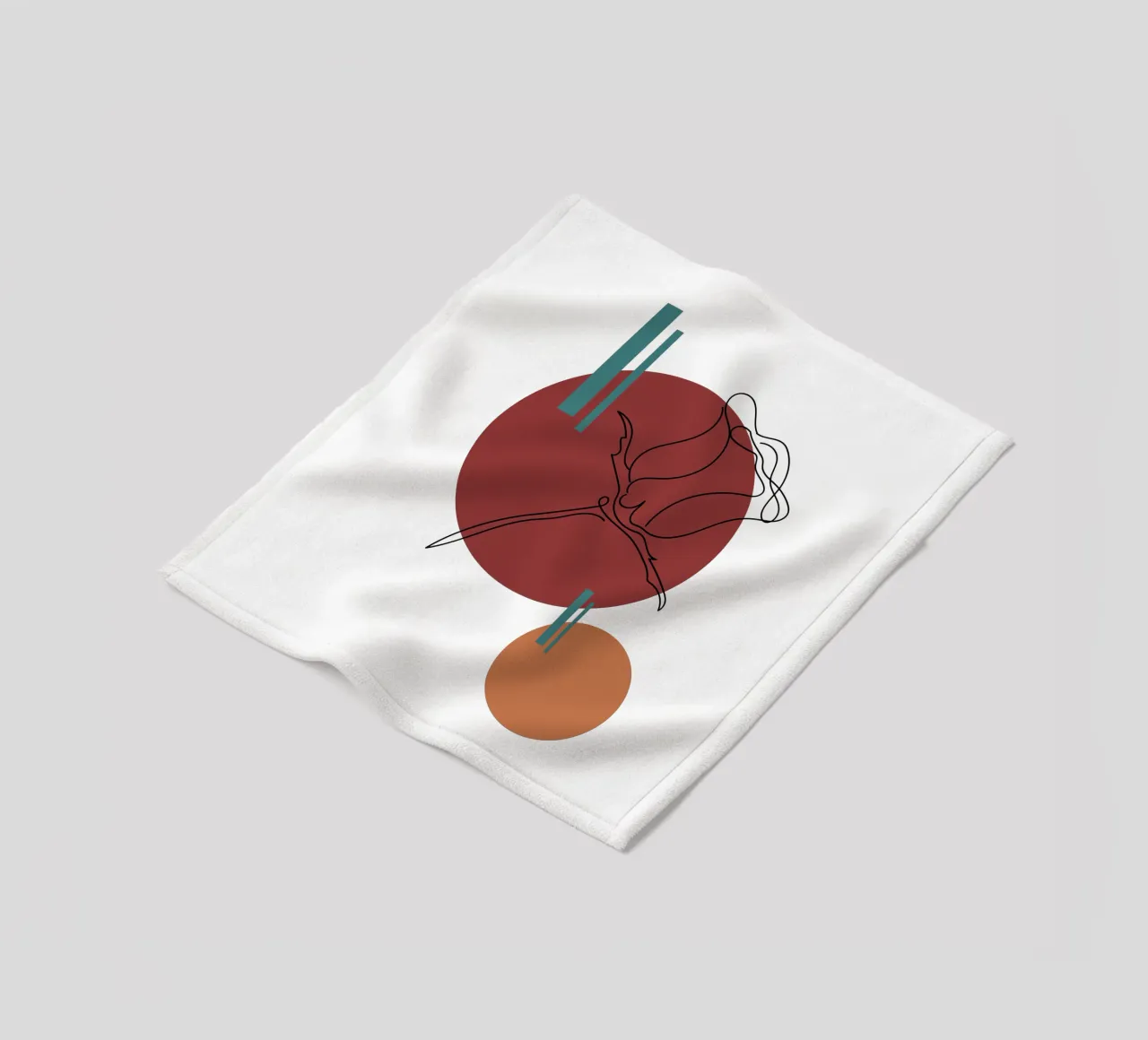 Boho Minimalist Modern Simple coperta in pile da YSV MINIMALIST