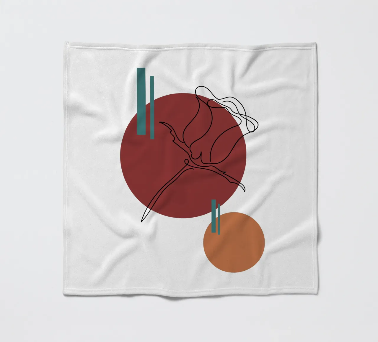 Boho Minimalist Modern Simple coperta in pile da YSV MINIMALIST