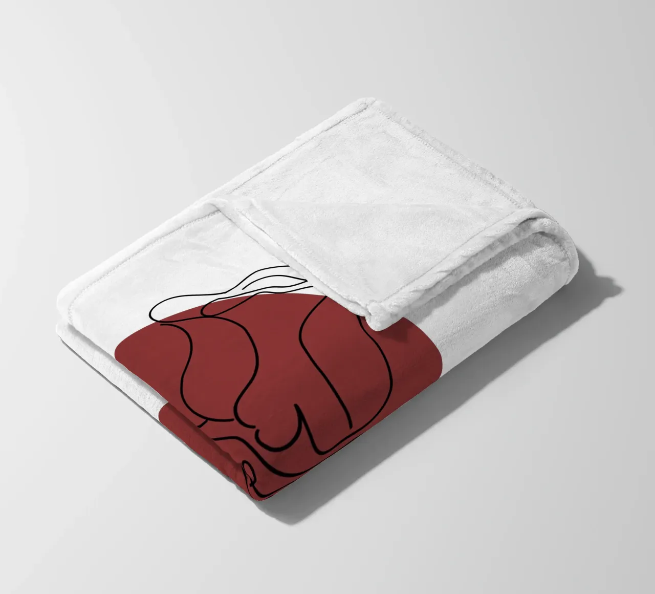 Boho Minimalist Modern Simple coperta in pile da YSV MINIMALIST