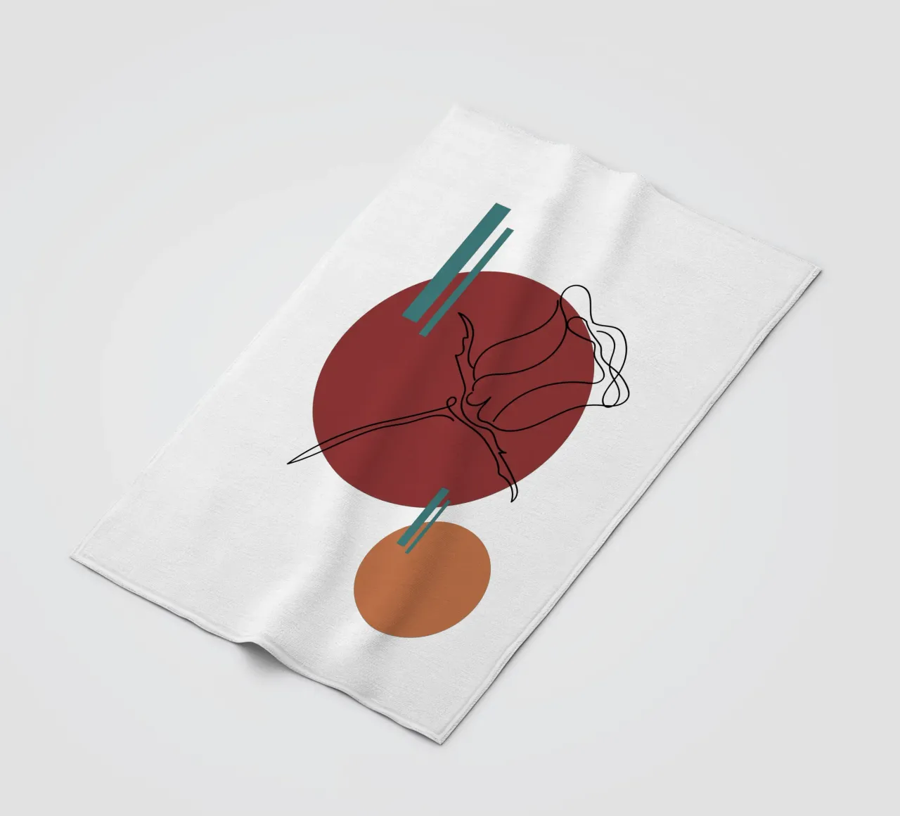 Boho Minimalist Modern Simple coperta in pile da YSV MINIMALIST