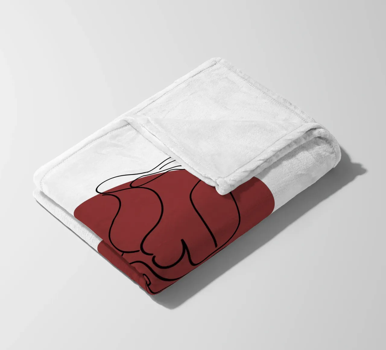 Boho Minimalist Modern Simple coperta in pile da YSV MINIMALIST