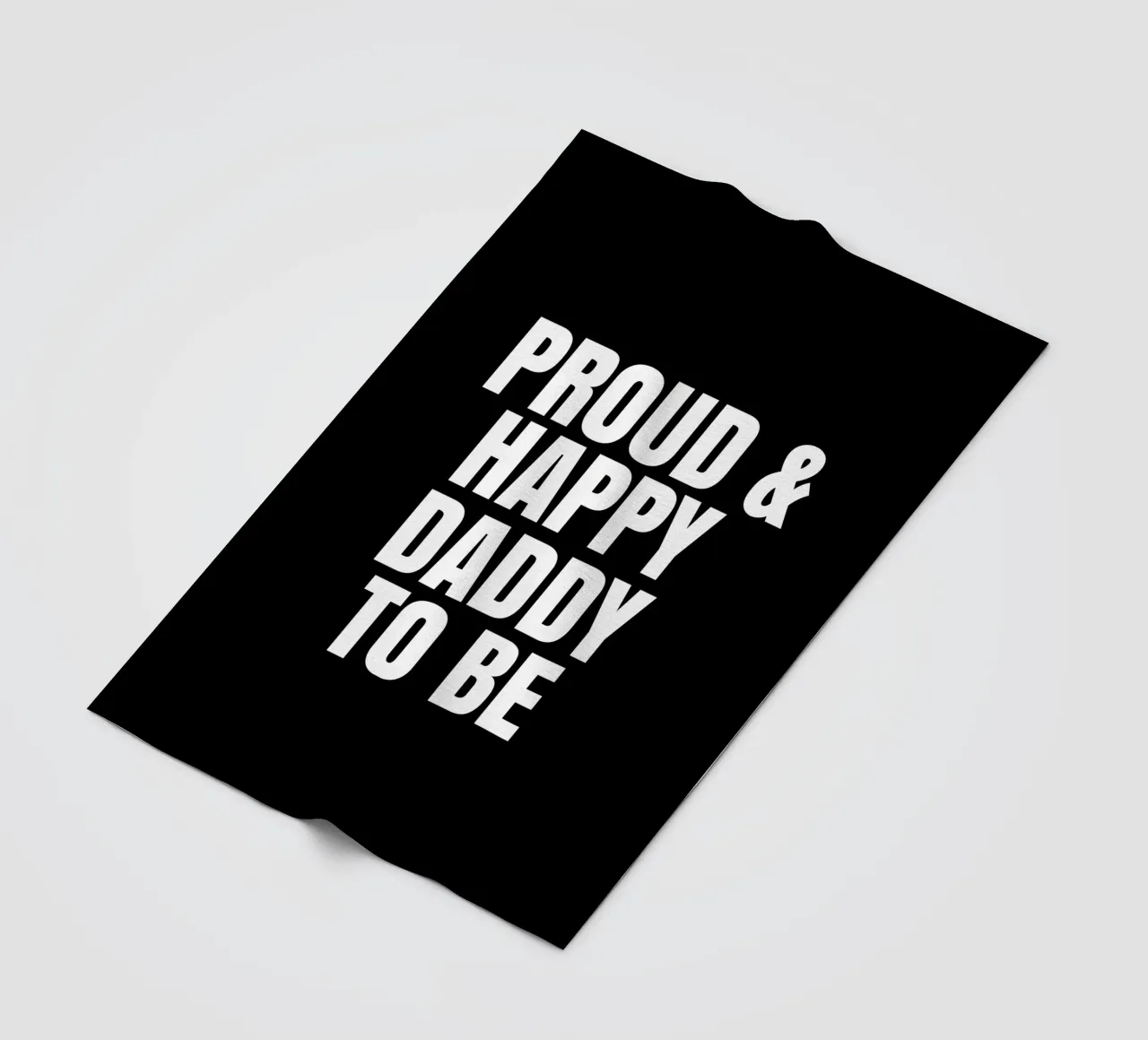 Proud and happy daddy to be fleece blanket by happieeagle