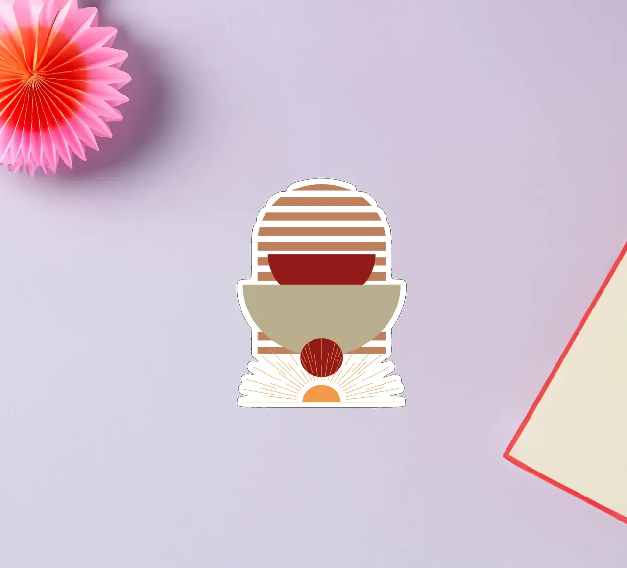 Boho Minimalista Moderno Semplice adesivo da YSV MINIMALIST