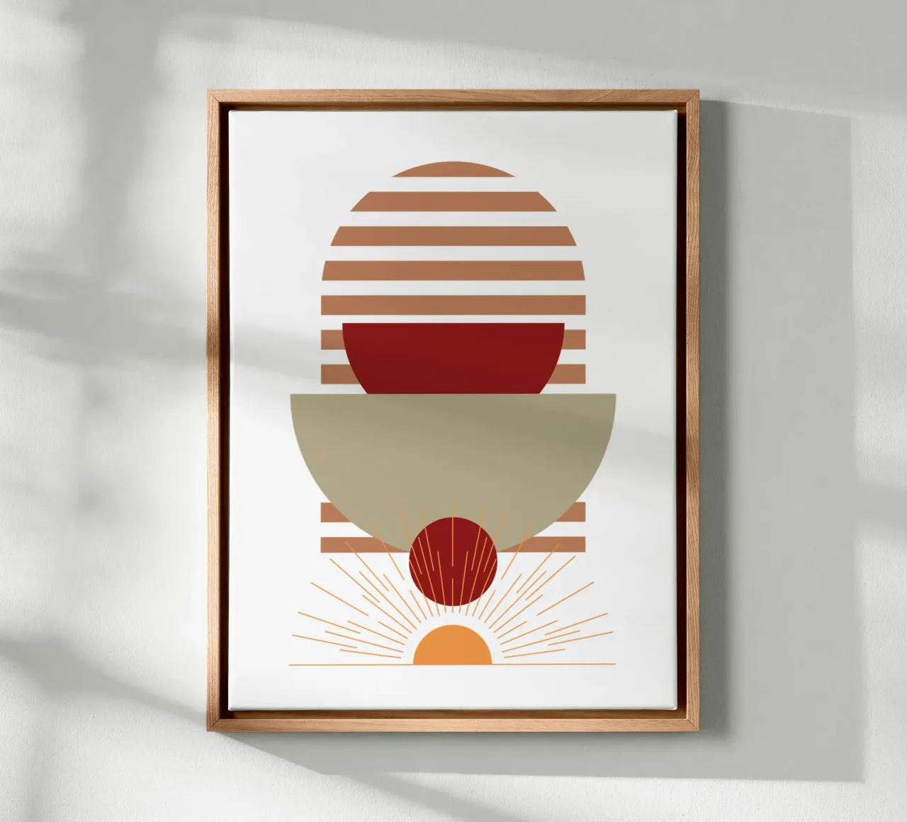 Boho Minimalist Modern Simple canvas by YSV MINIMALIST