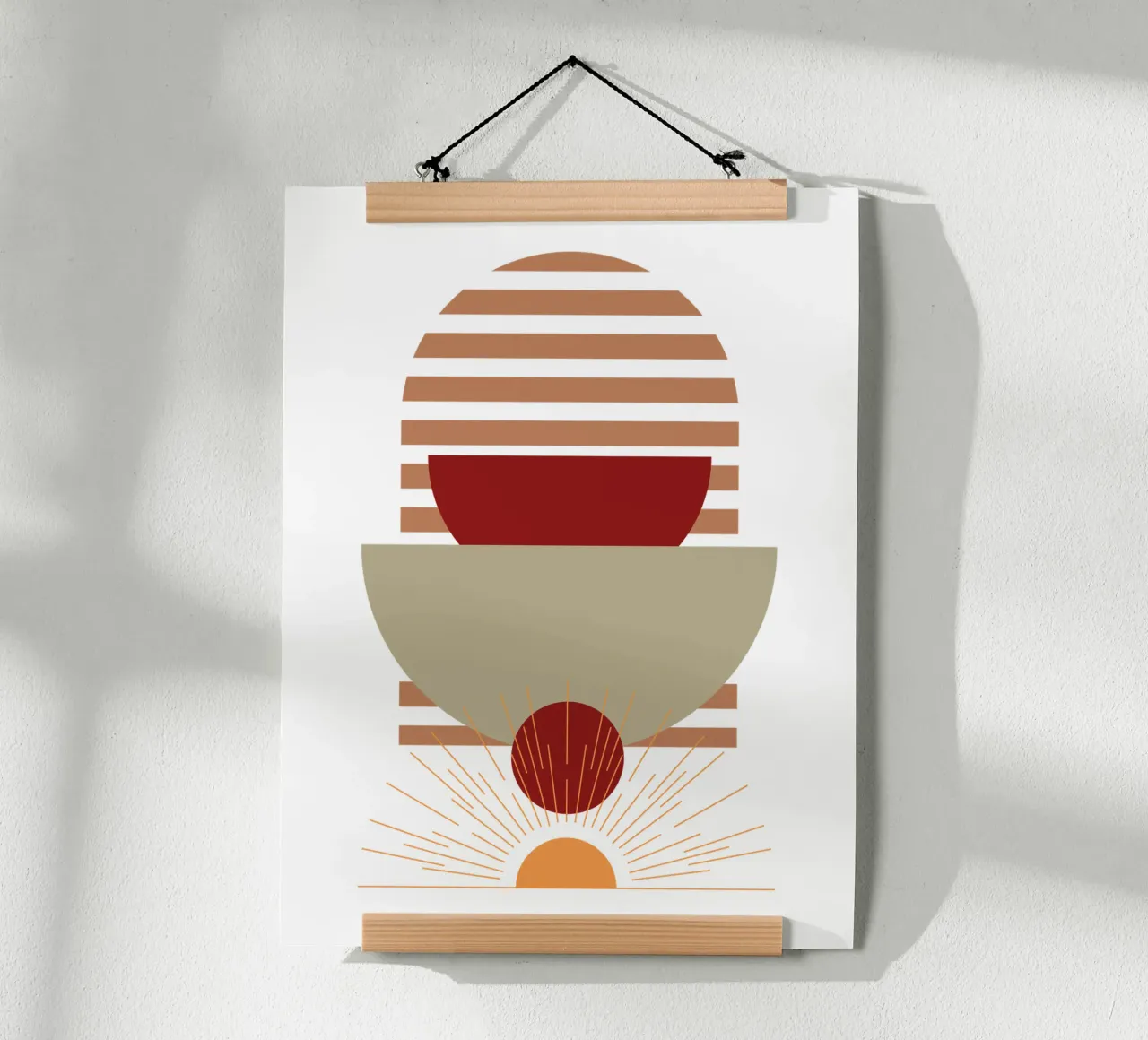 Boho Minimalista Moderno Semplice carta hahnemühle da YSV MINIMALIST