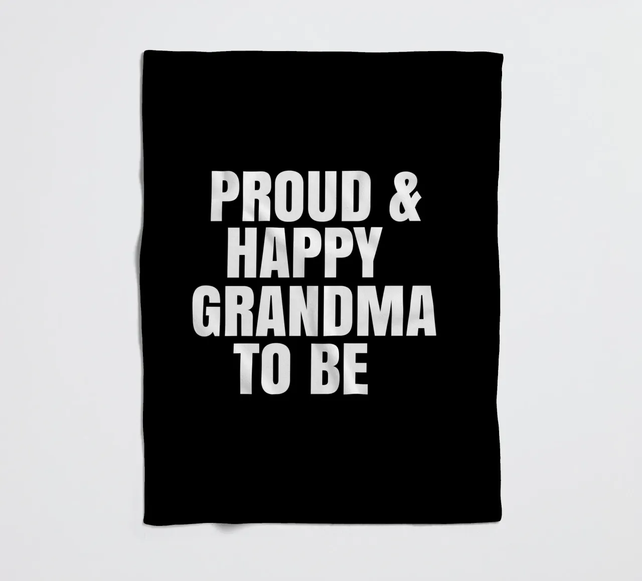 Proud and happy grandma to be coperta in pile da happieeagle