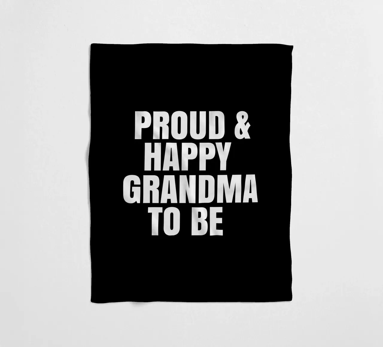 Proud and happy grandma to be coperta in pile da happieeagle