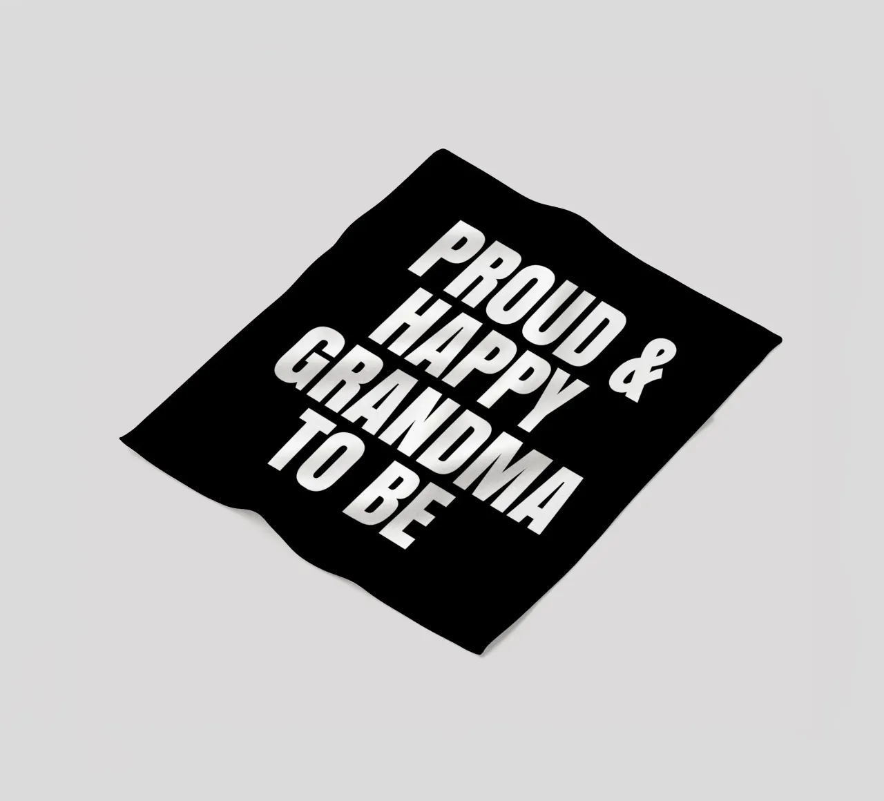Proud and happy grandma to be coperta in pile da happieeagle