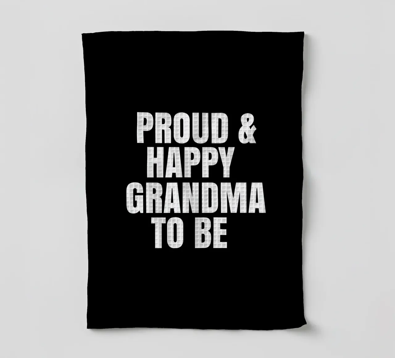 Proud and happy grandma to be canovaccio da cucina da happieeagle