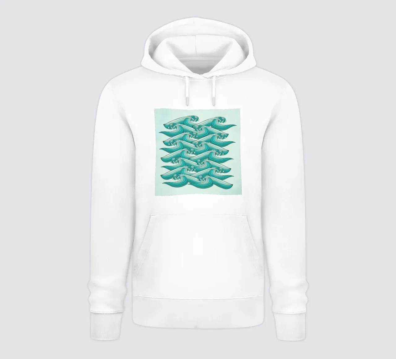 Ocean Vibes sudadera con capucha de Pom Graphic Design
