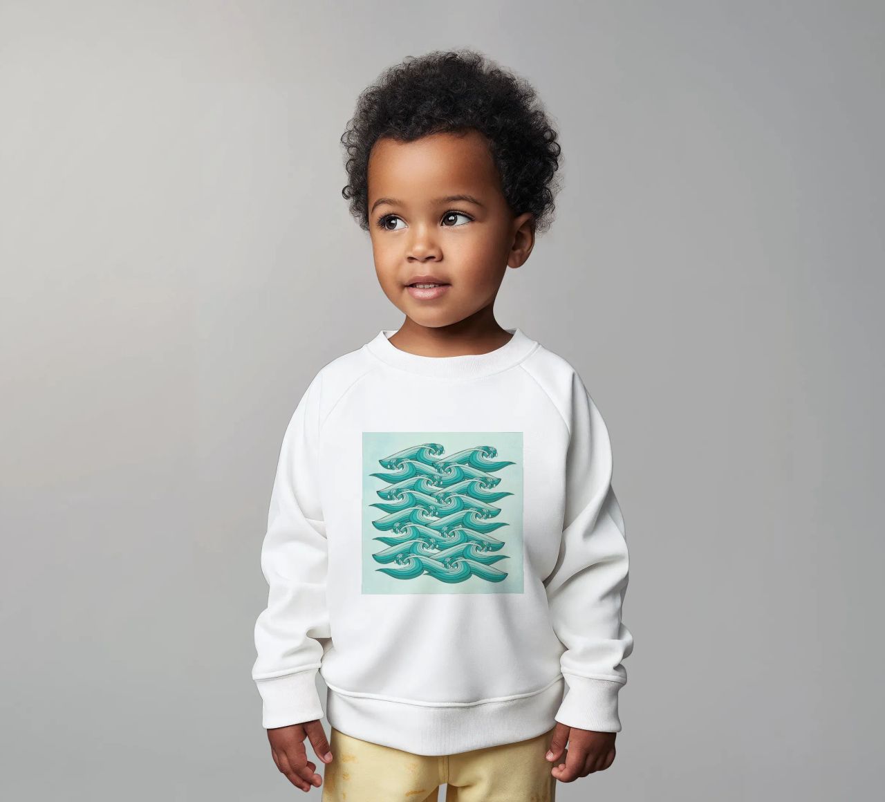 Ocean Vibes felpa neonato da Pom Graphic Design