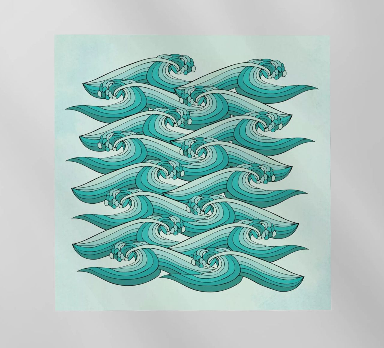 Ocean Vibes pellicola backlit da Pom Graphic Design