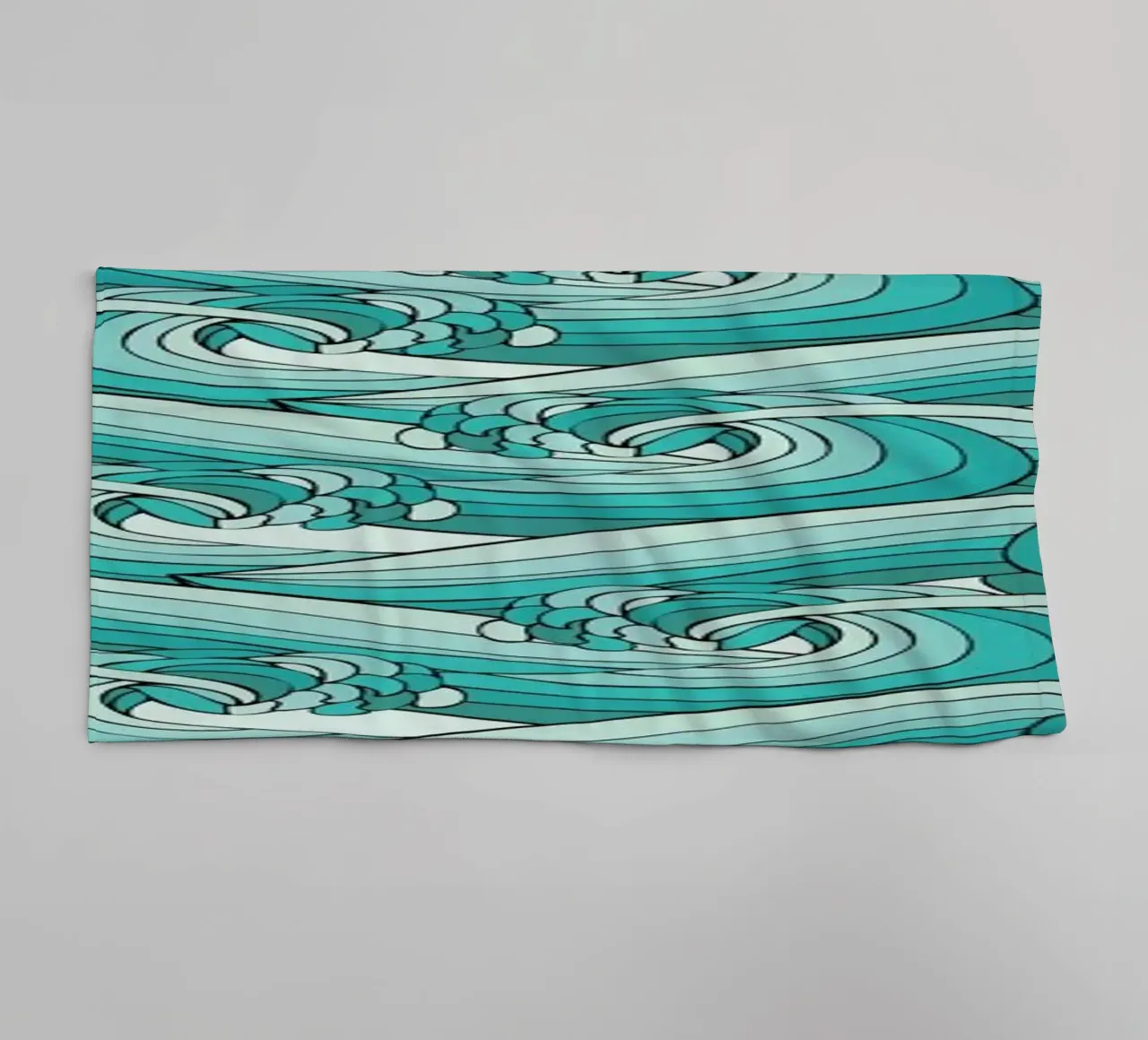 Ocean Vibes asciugamano da bagno da Pom Graphic Design