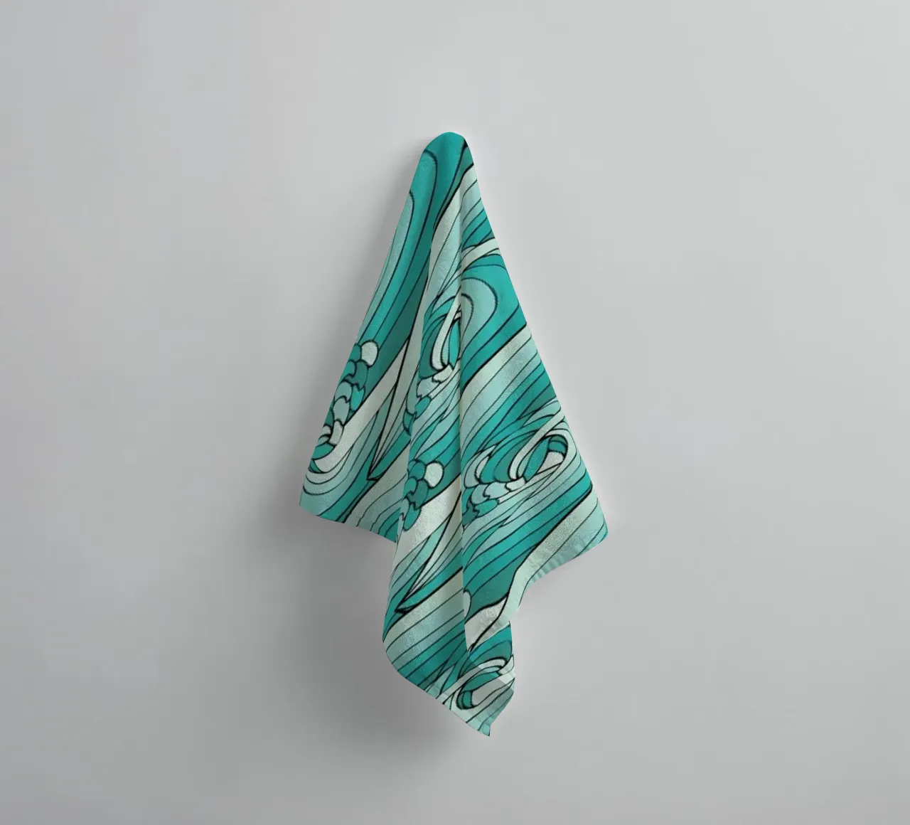 Ocean Vibes asciugamano da bagno da Pom Graphic Design