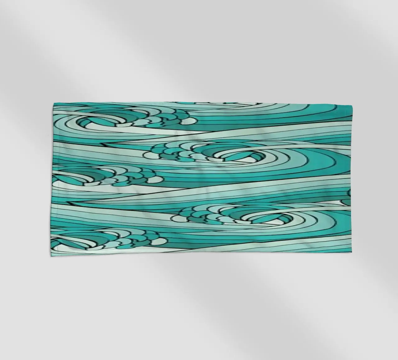 Ocean Vibes telo mare da Pom Graphic Design