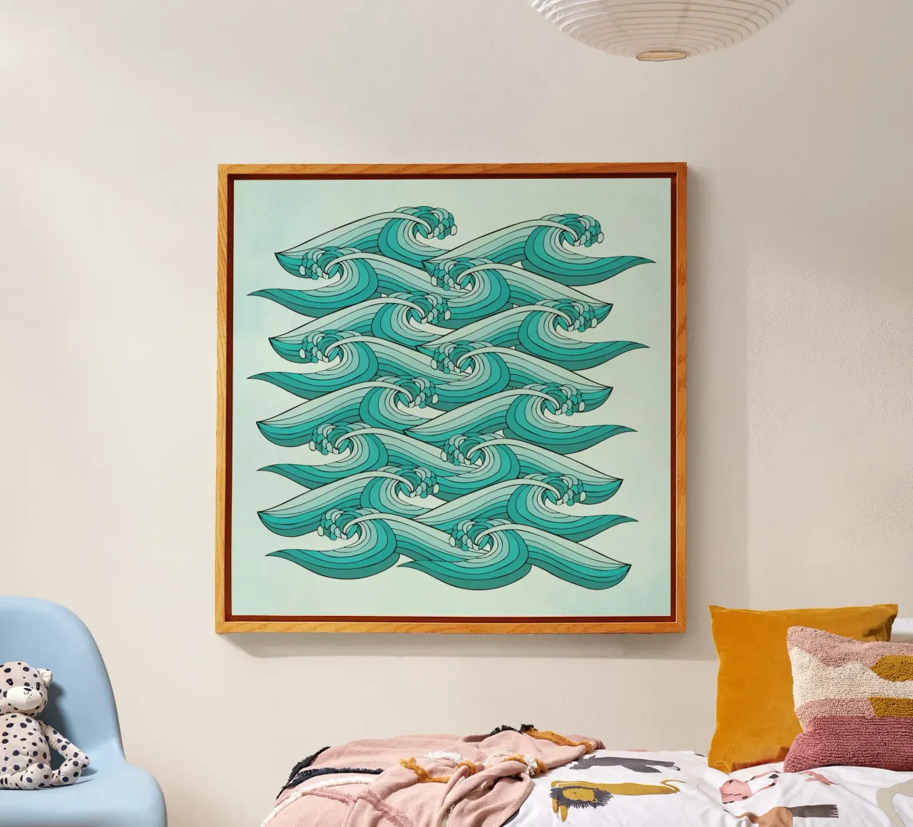 Ocean Vibes plexiglass da Pom Graphic Design