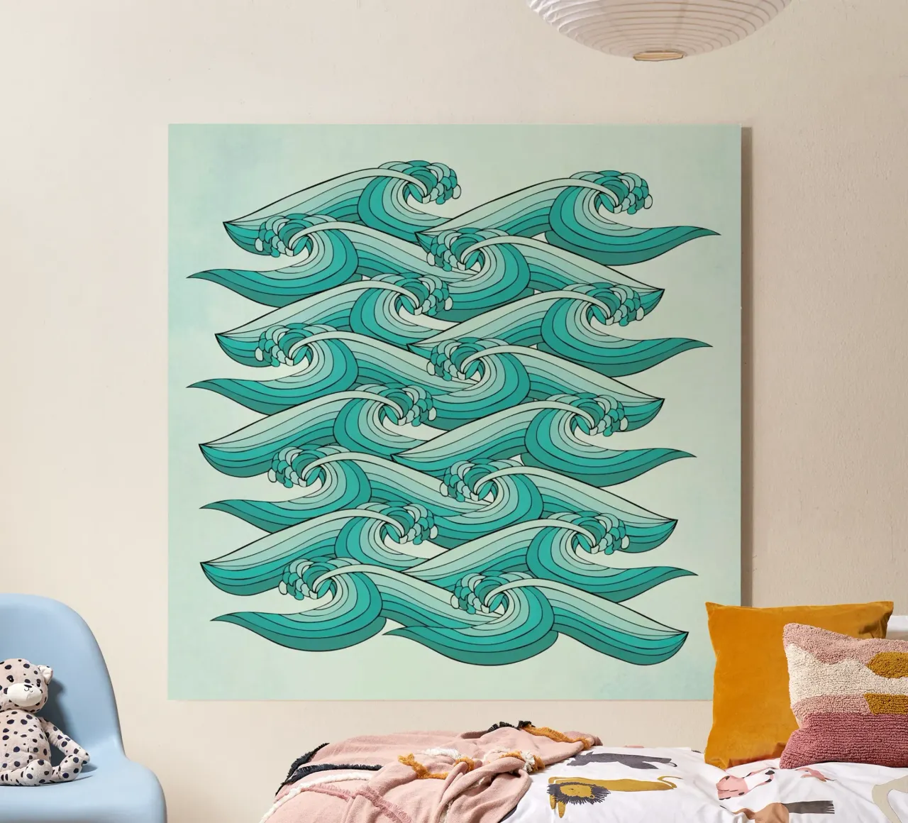 Ocean Vibes plexiglass da Pom Graphic Design