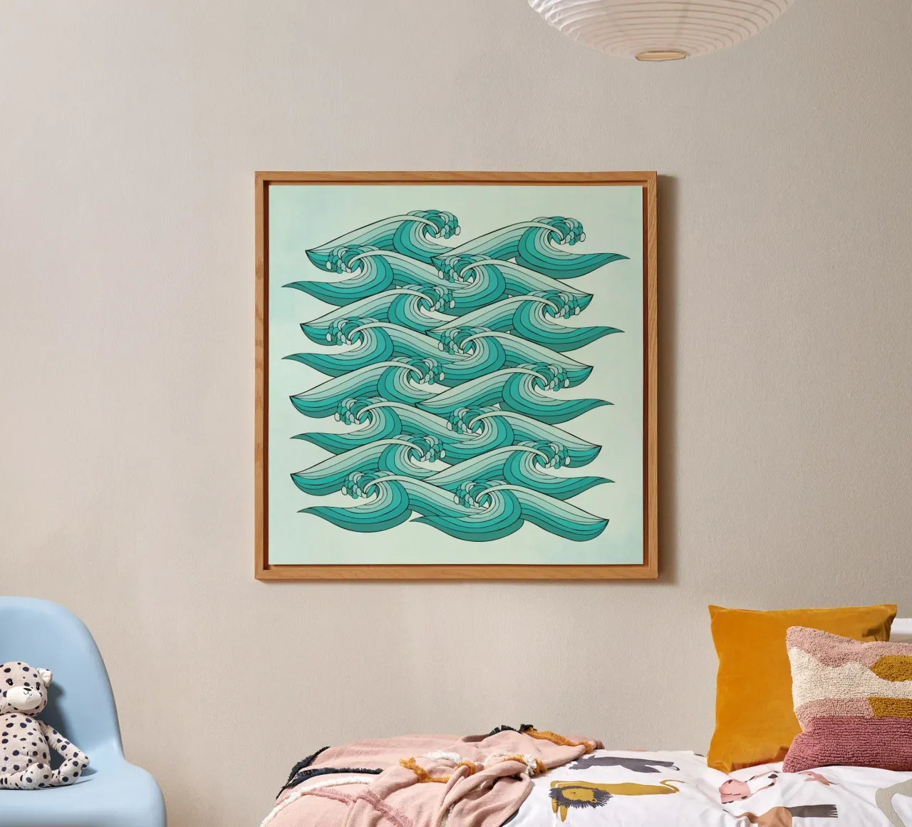 Ocean Vibes alluminio dibond da Pom Graphic Design