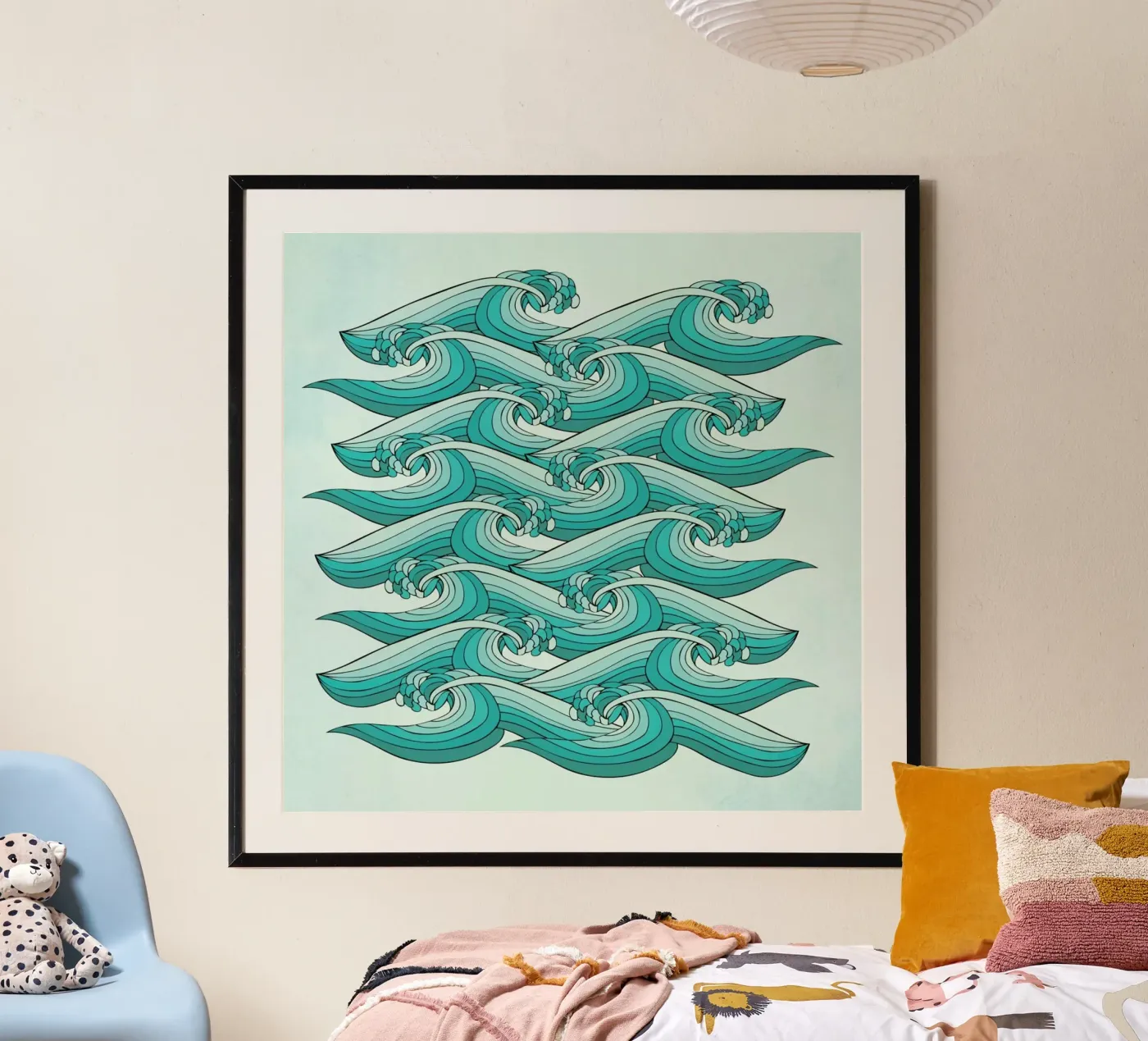 Ocean Vibes poster da Pom Graphic Design