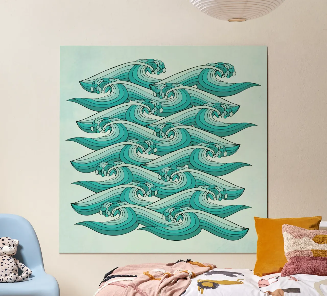 Ocean Vibes carta hahnemühle da Pom Graphic Design