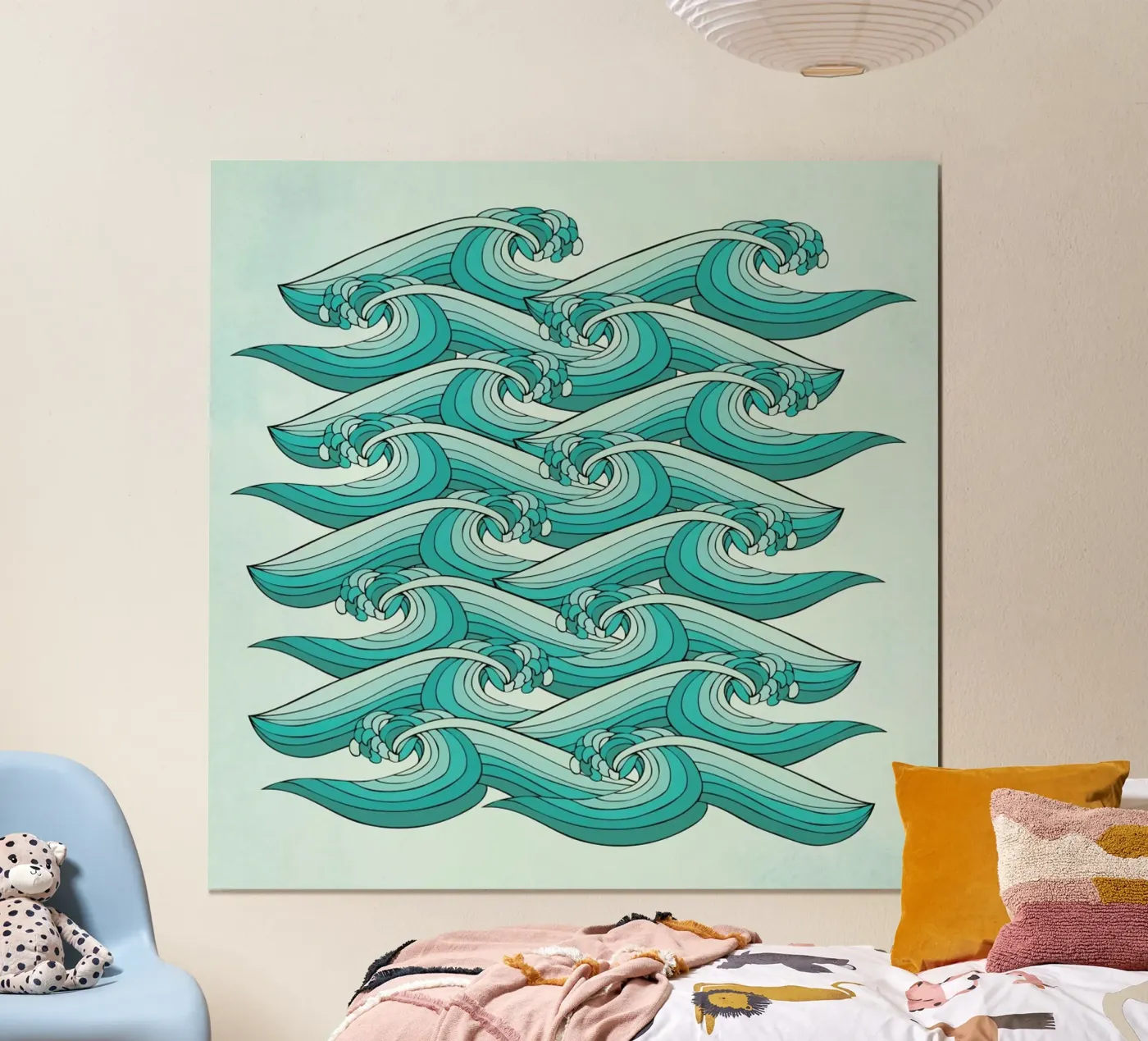 Ocean Vibes poster da Pom Graphic Design