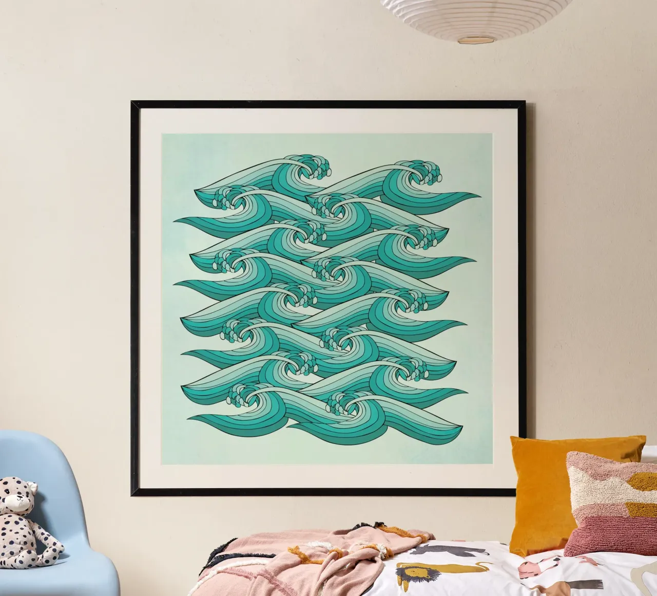 Ocean Vibes poster da Pom Graphic Design