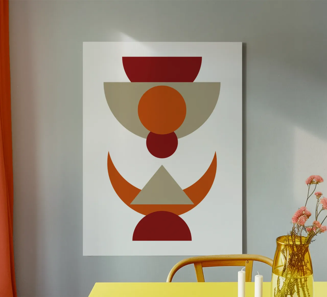 Boho Minimalist Modern Simple canvas by YSV MINIMALIST