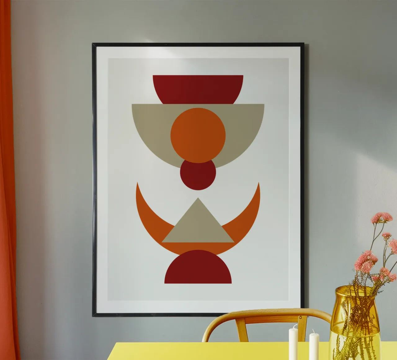 Boho Minimalista Moderno Semplice poster da YSV MINIMALIST