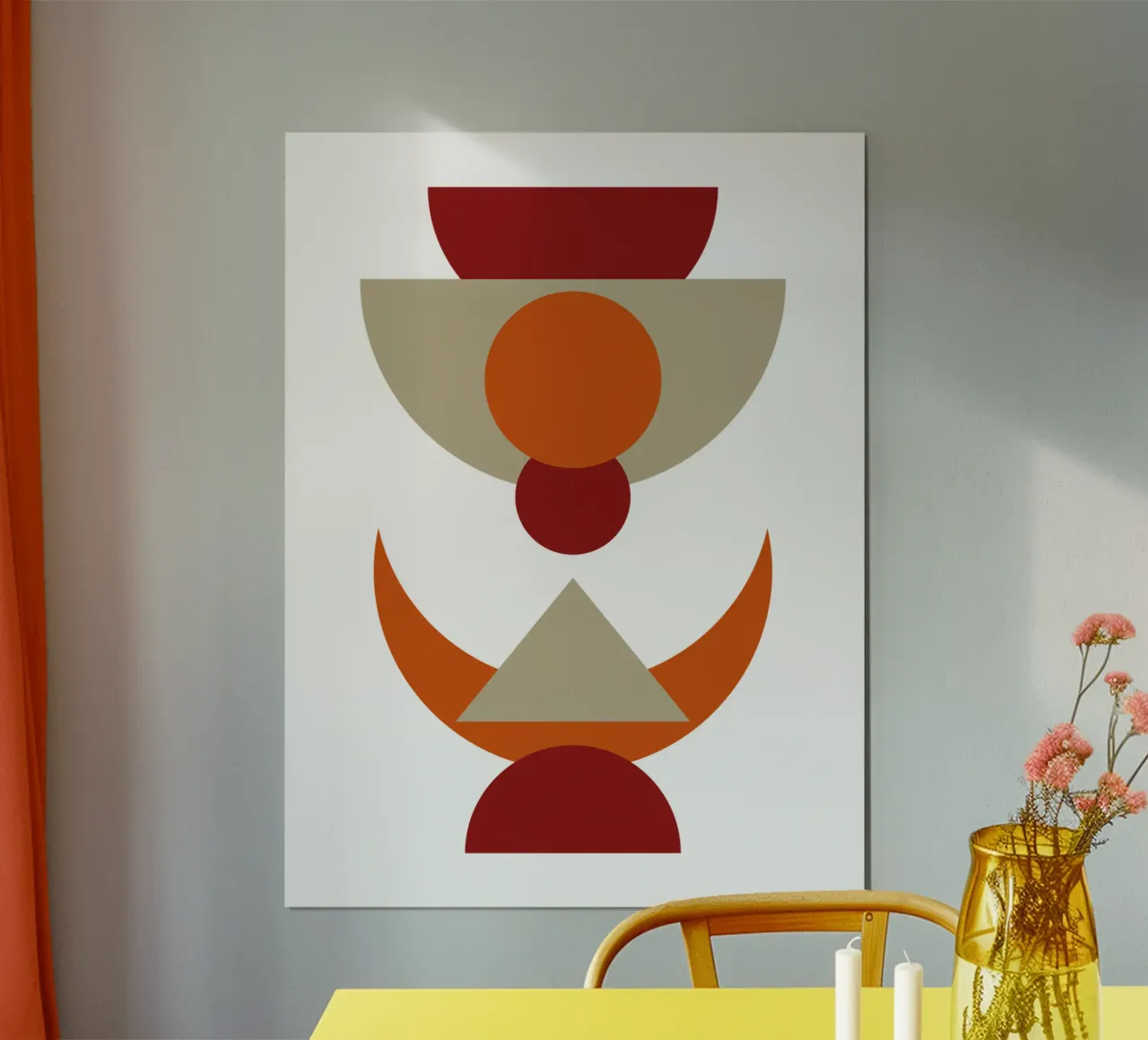 Boho Minimalista Moderno Semplice poster da YSV MINIMALIST