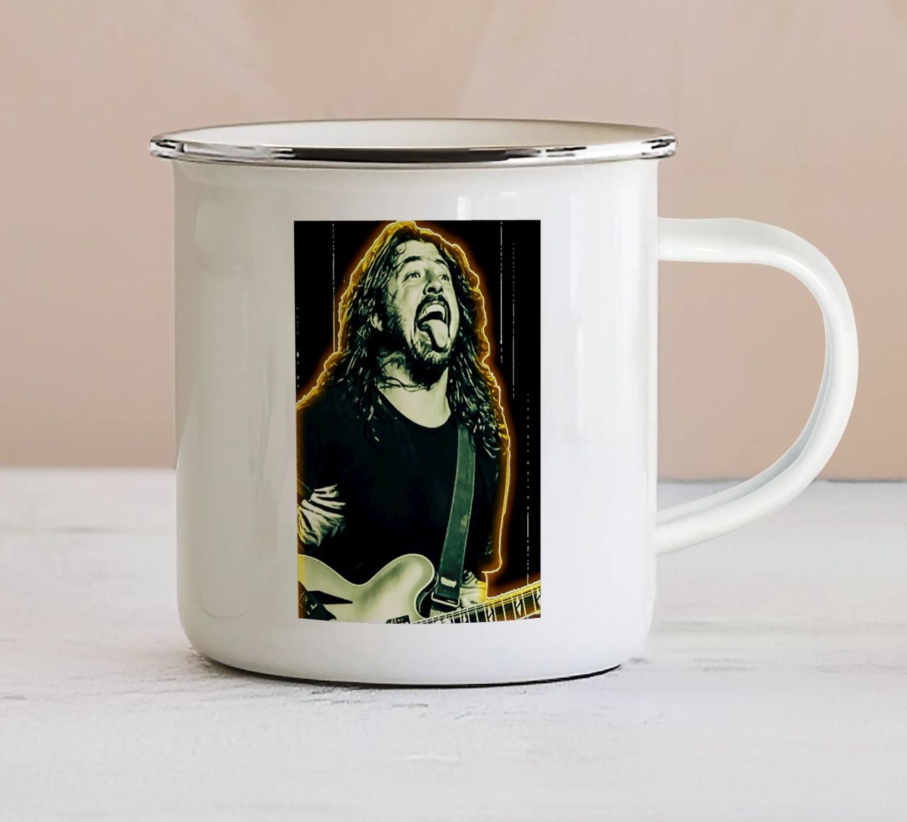Tempi come questi tazza in smalto da neonartroom