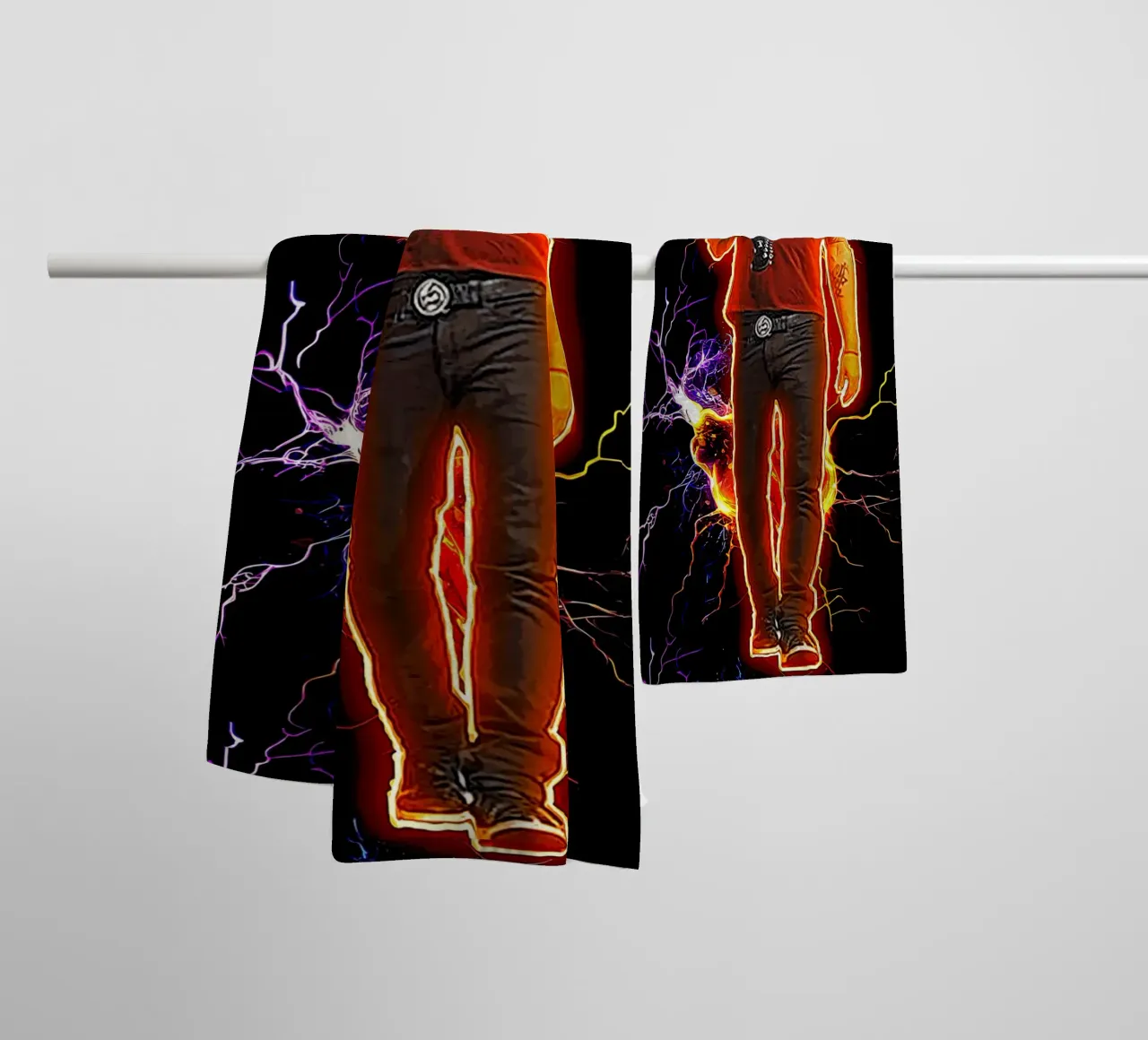 Learn to Fly towel by neonartroom