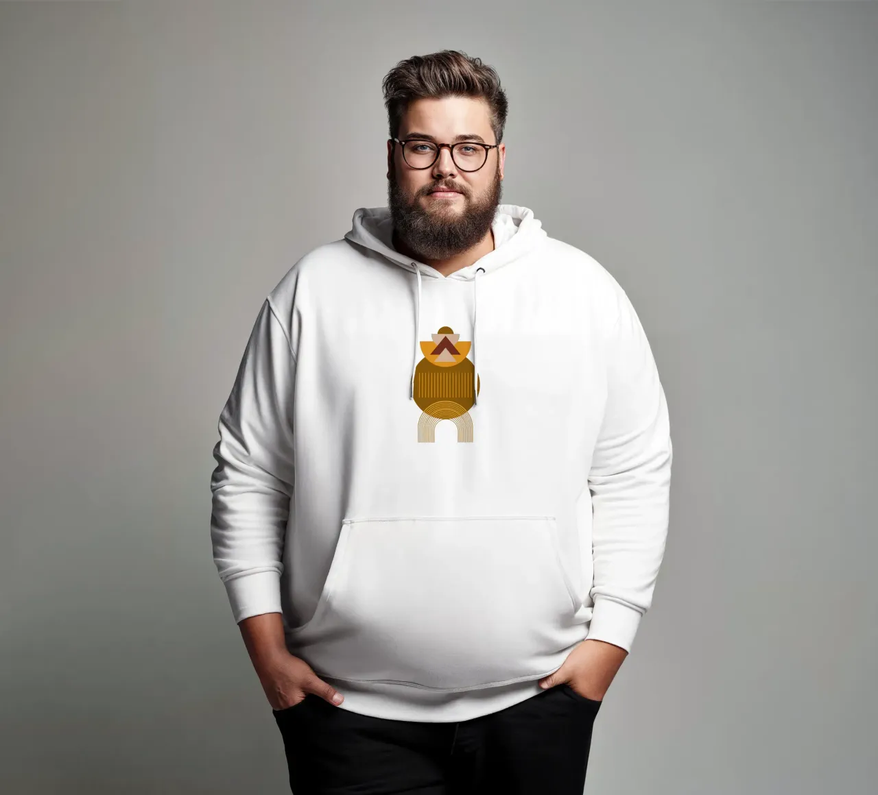 Boho Minimalista Moderno Semplice felpa con cappuccio da YSV MINIMALIST