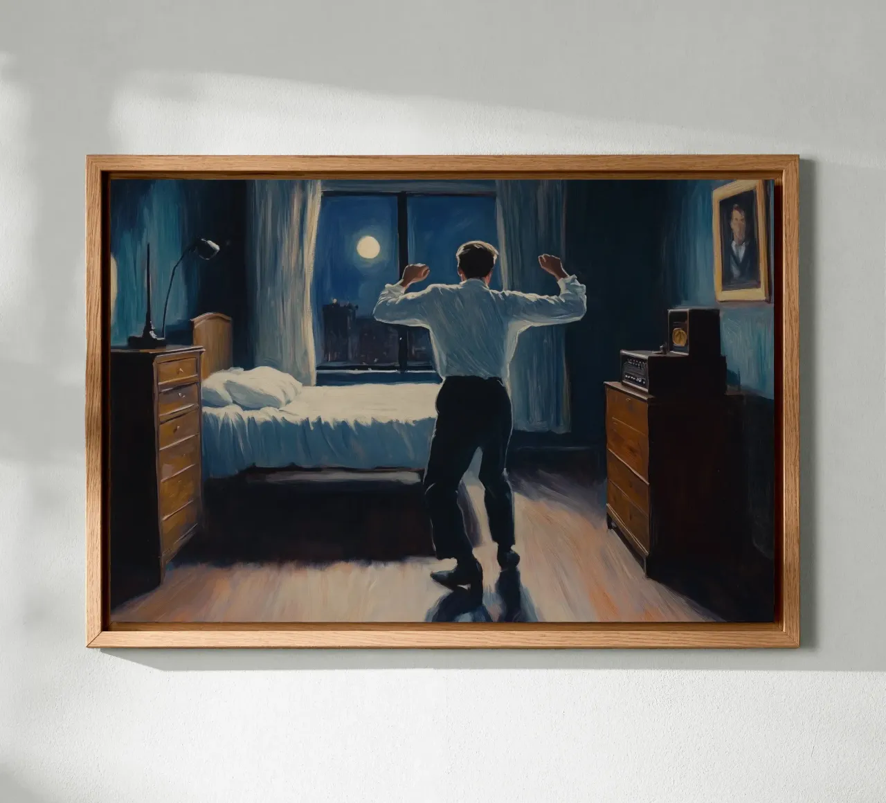 Ballo in camera da letto tela con Cornice a cassetta da Art Center