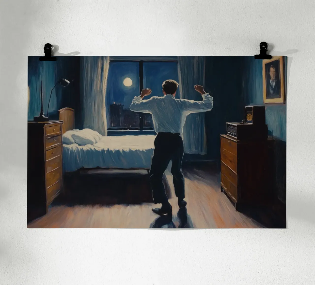 Ballo in camera da letto poster da Art Center