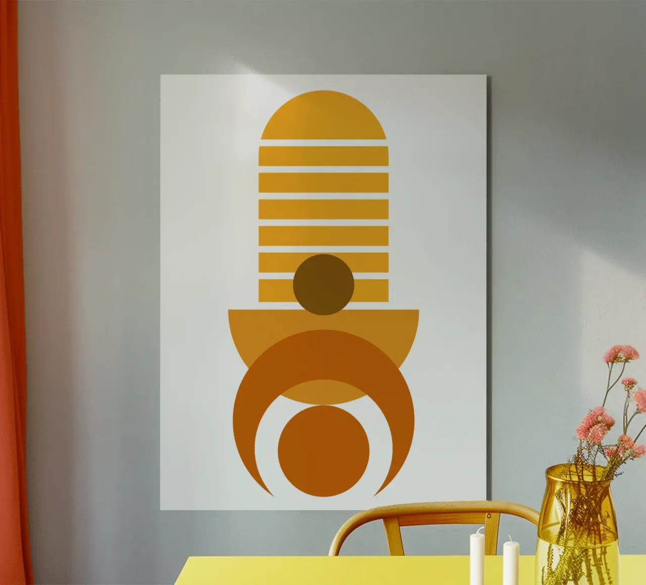 Boho Minimalista Moderno Semplice alluminio dibond da YSV MINIMALIST
