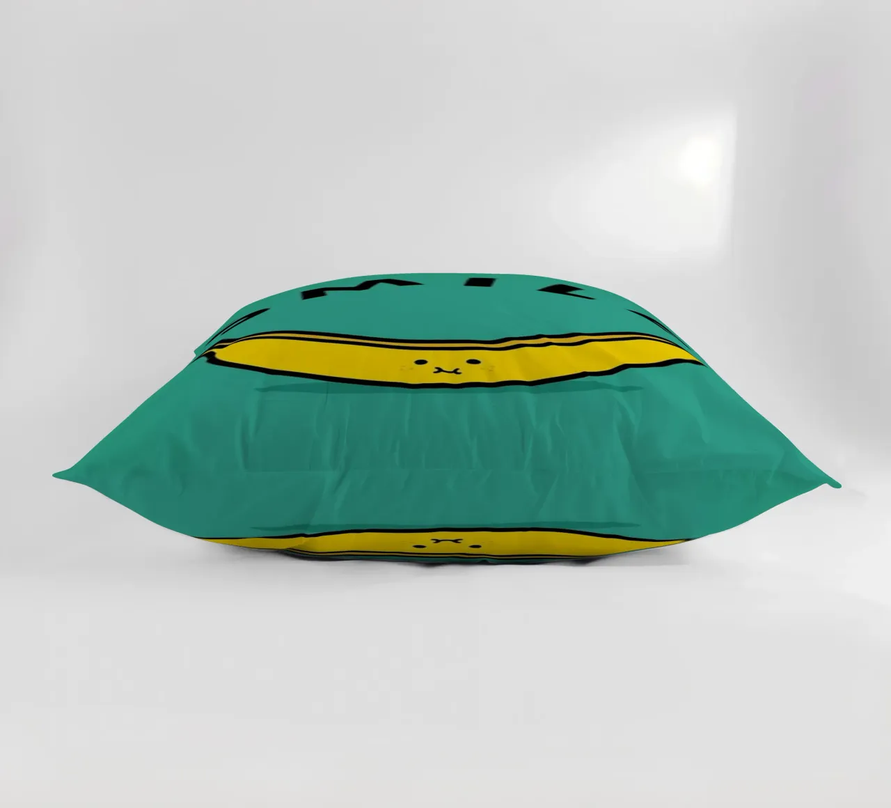 Banana decorative cushion by Jaco Haasbroek