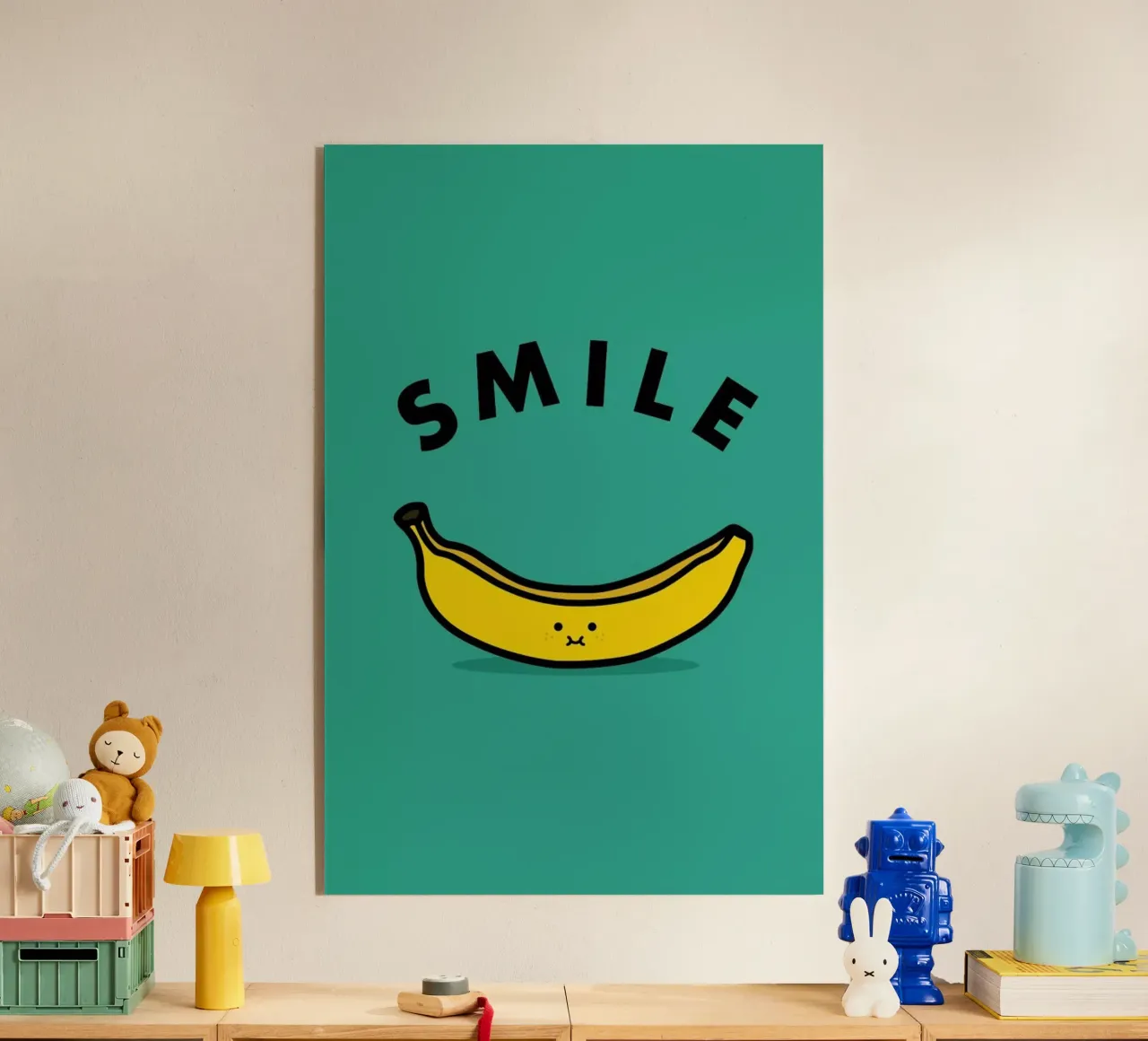 Banana acrylic glass by Jaco Haasbroek
