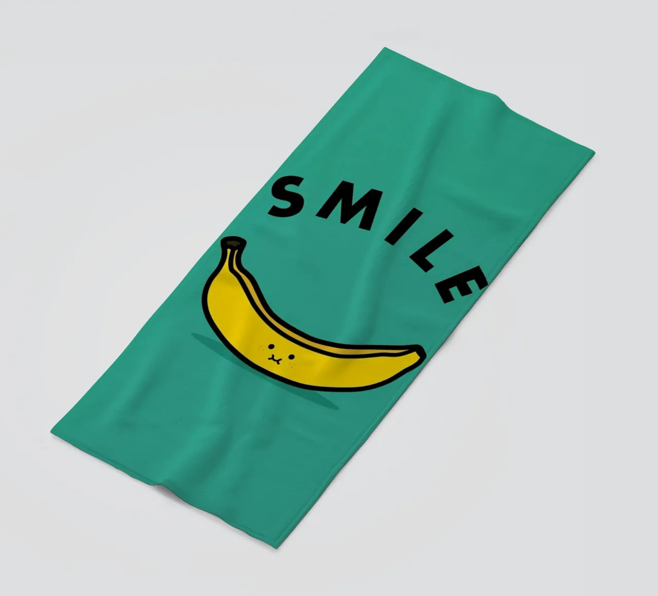 Banana beach towel by Jaco Haasbroek