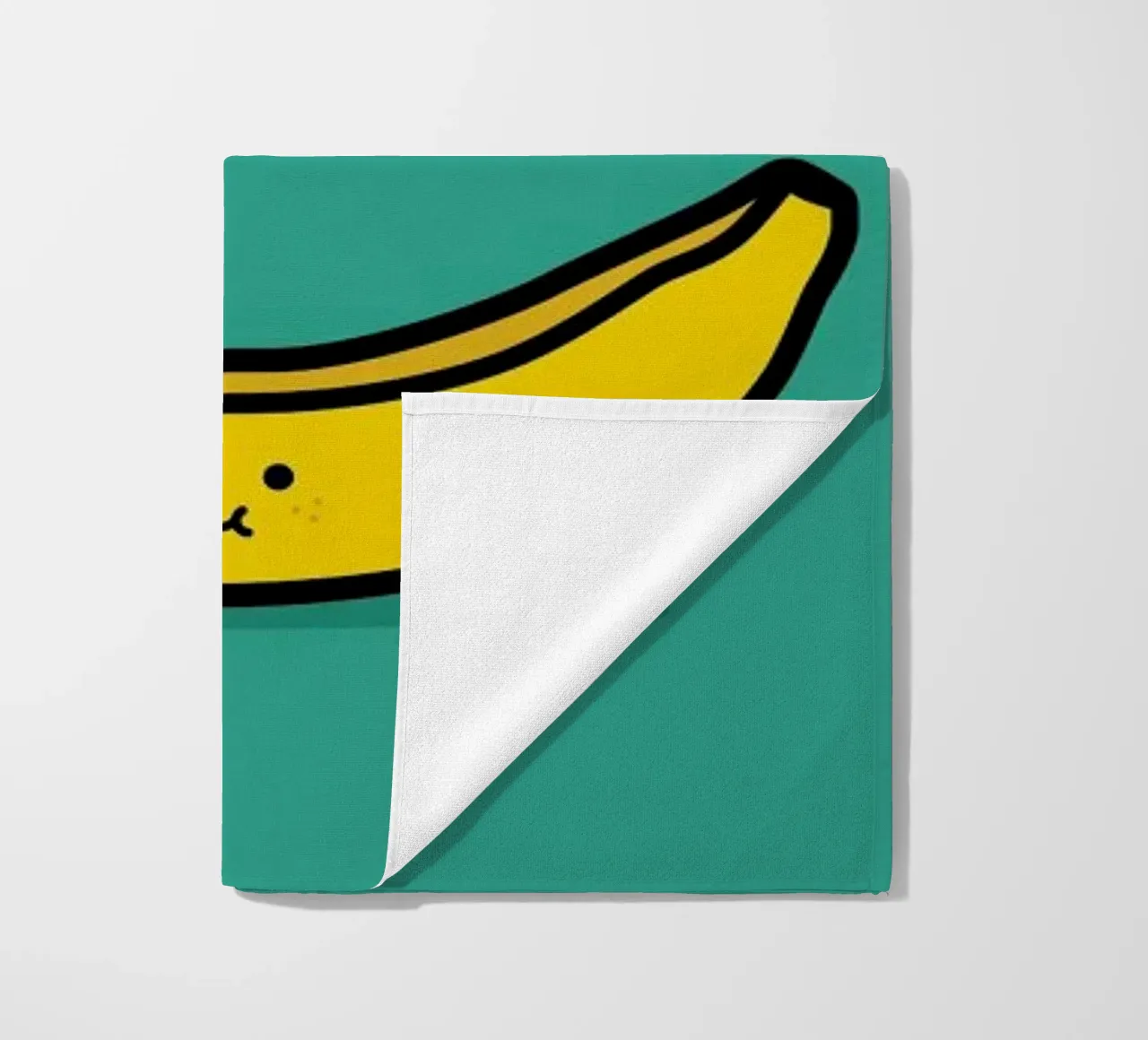 Banana beach towel by Jaco Haasbroek