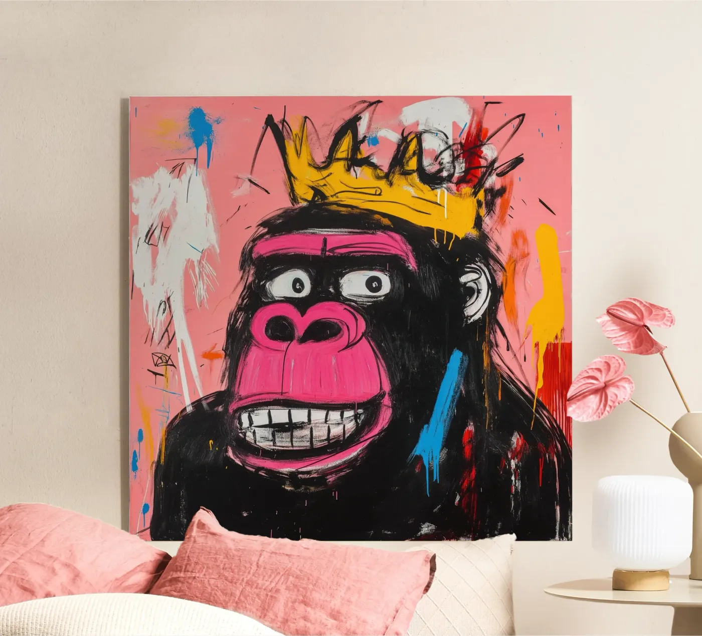 King Gorilla Acryl-Glas von Art Center