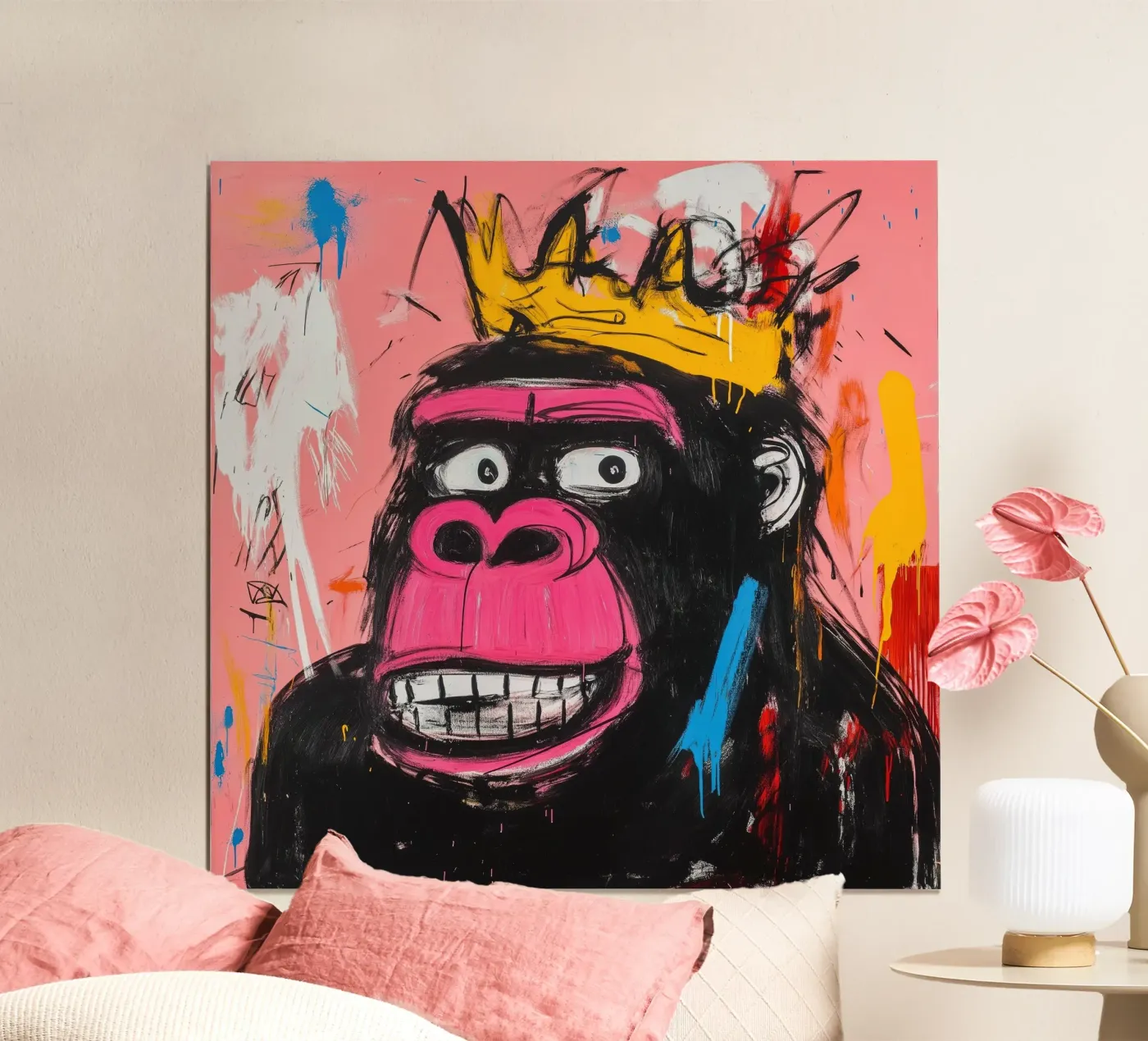 Koning Gorilla poster van Art Center
