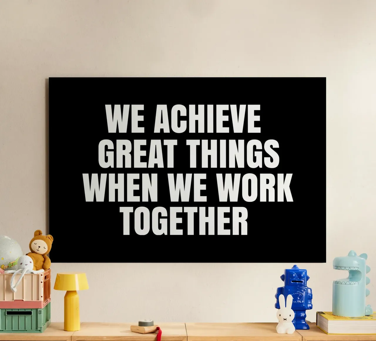 We achieve great things when we work together alluminio dibond da happieeagle