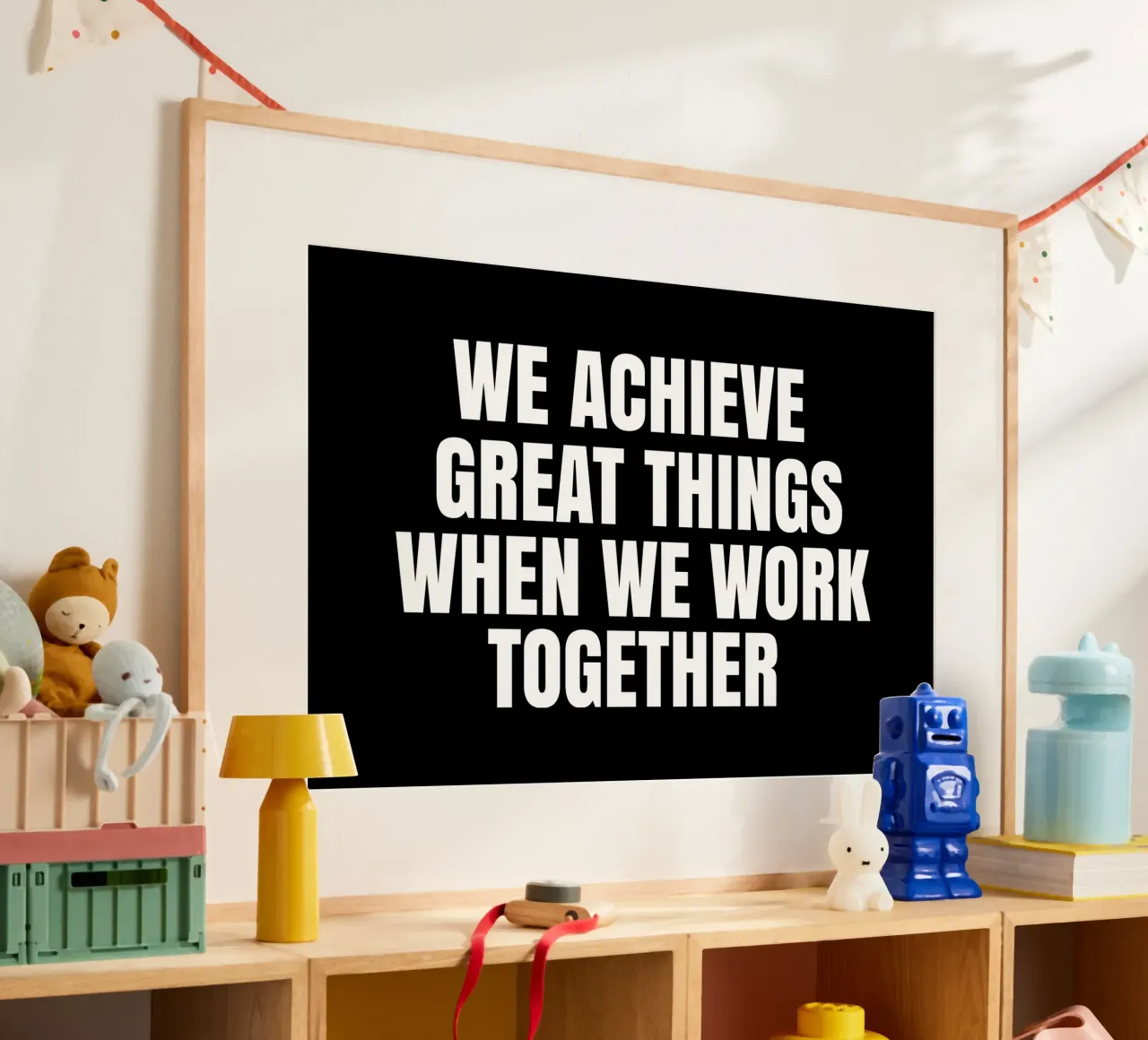 We achieve great things when we work together carta hahnemühle da happieeagle
