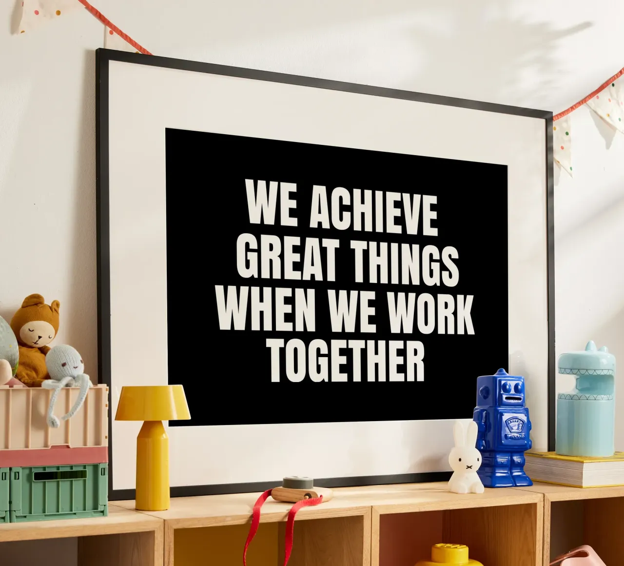 We achieve great things when we work together carta hahnemühle da happieeagle