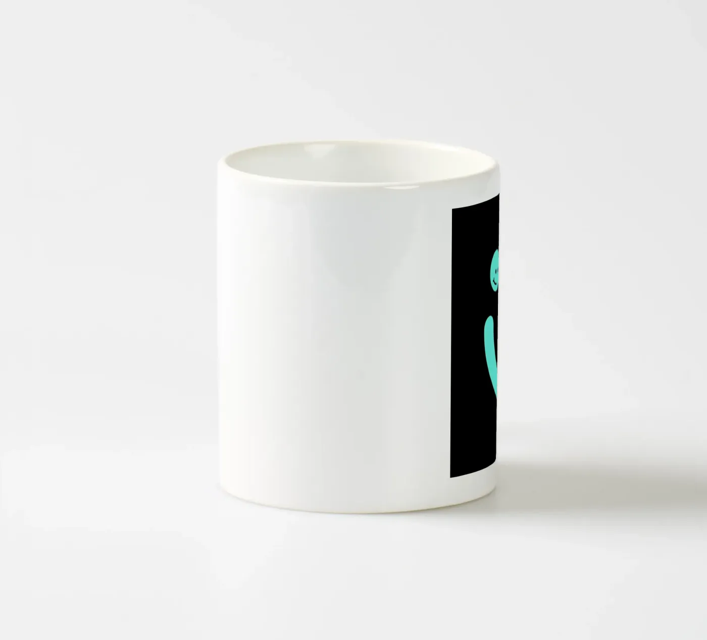 Happy ceramic mug by Jaco Haasbroek
