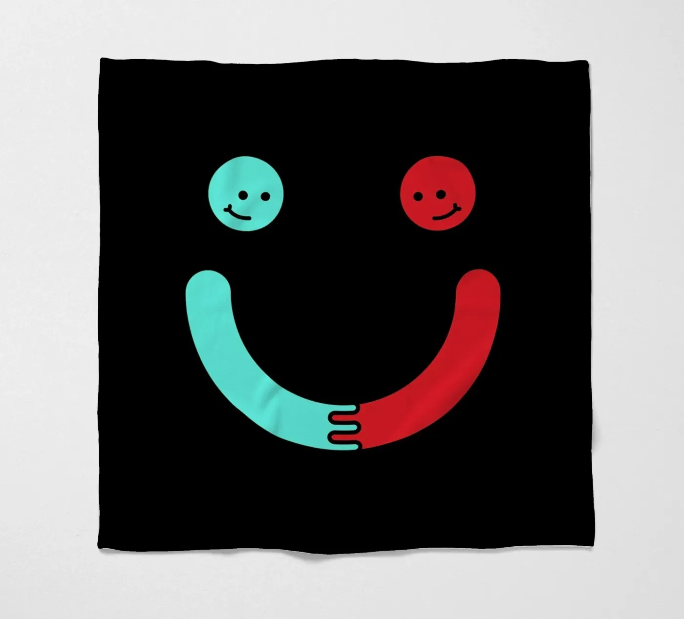 Happy Fleecedecke von Jaco Haasbroek