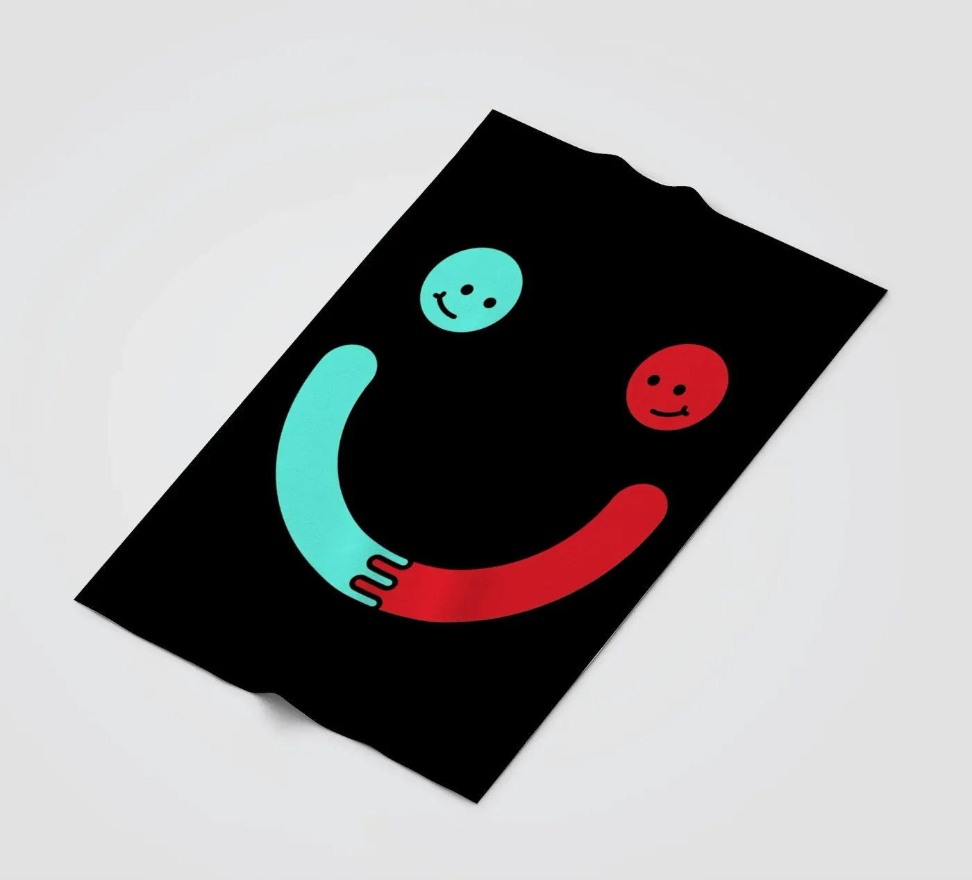 Happy Fleecedecke von Jaco Haasbroek