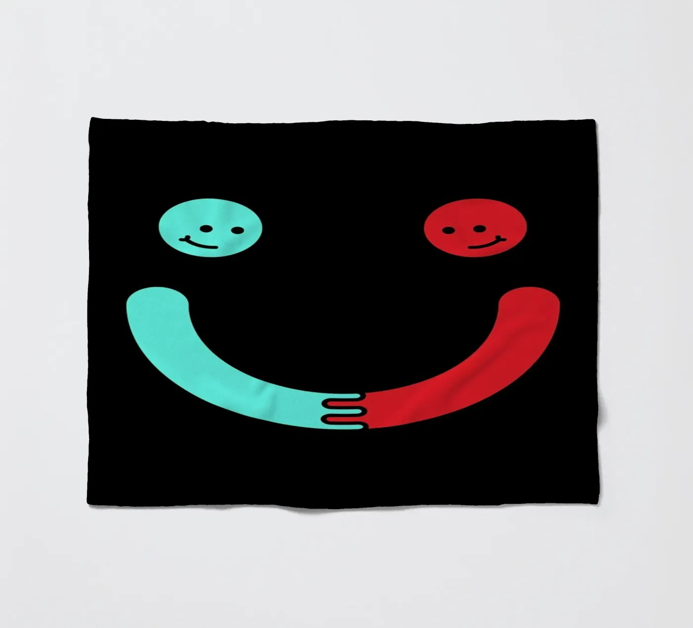 Happy Fleecedecke von Jaco Haasbroek